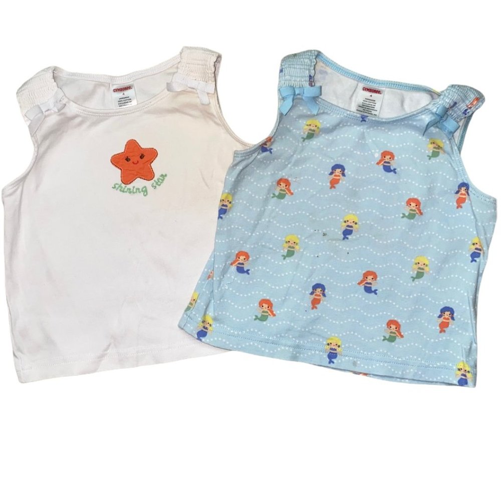 Mermaid Magic Gymboree Vintage Tops Sz 4
